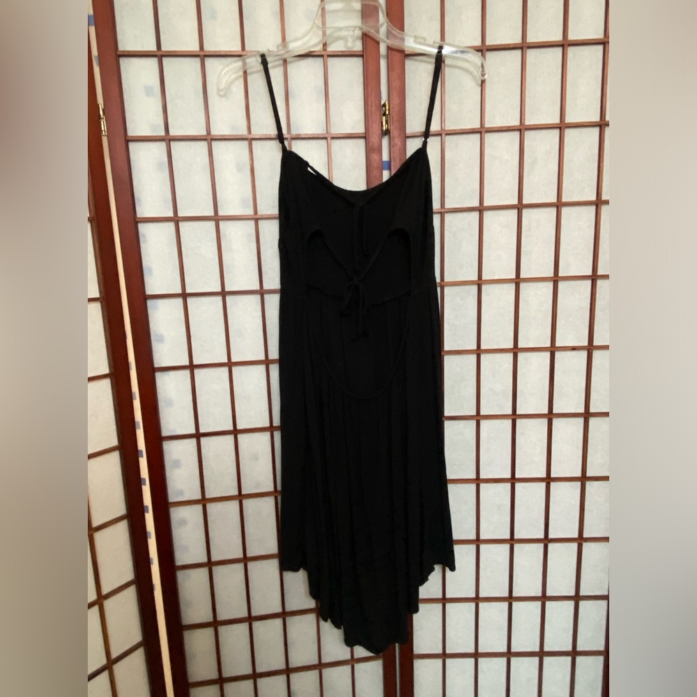 (S8) XL Wild Fable Tie Back Gauzy Sleeveless Spaghetti Strap High/Low Sundress